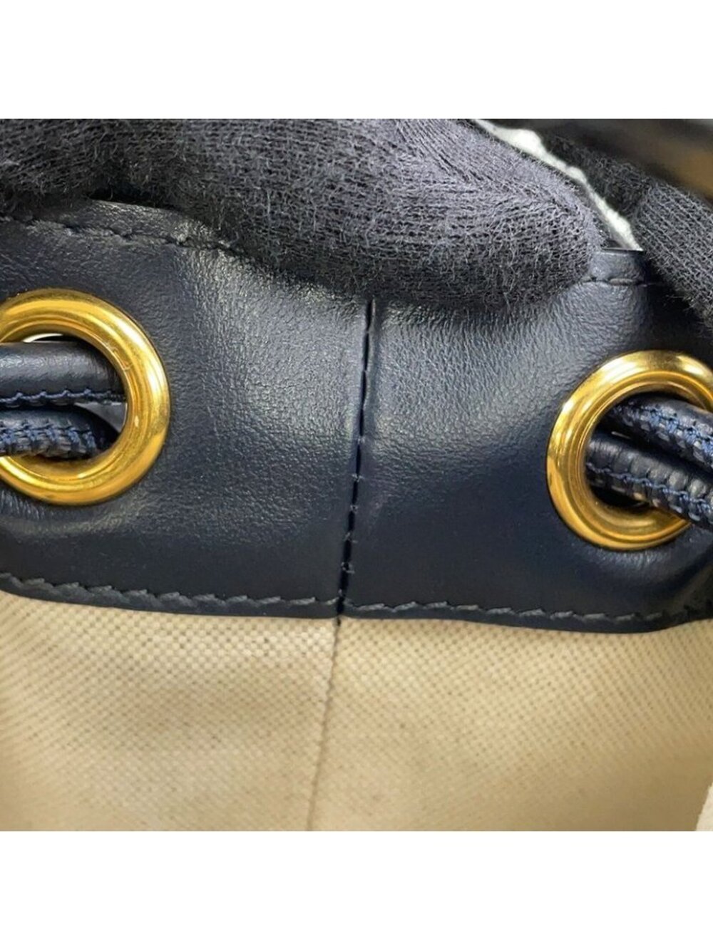 Dior Backpack Oblique Small Navybeige - Picture 7 of 10